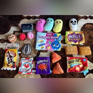 Lot of Multi-Part BARK BOX Dog Toys